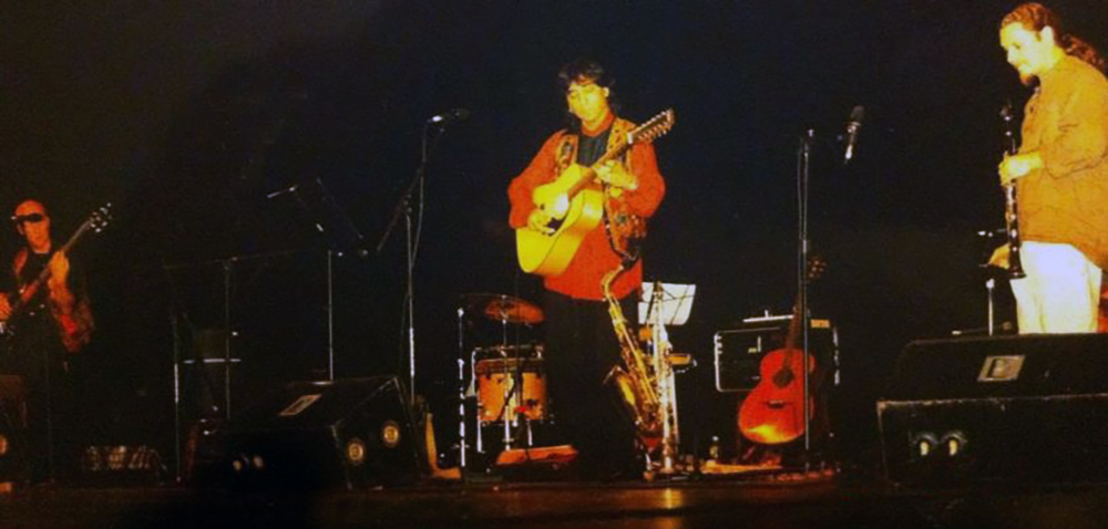 Aldoush & The Human Exchange at the Palace of Fine Arts, October 2, 1998