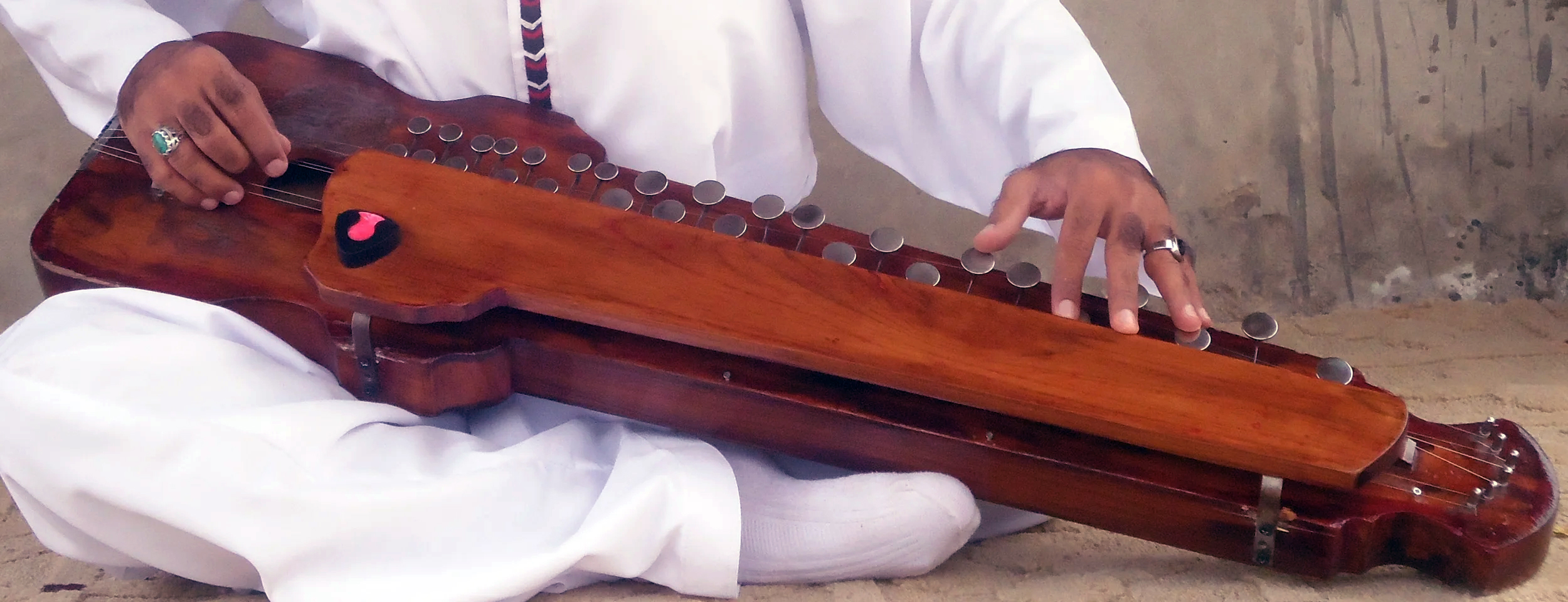 Ustad Delnavaz playing the Benju