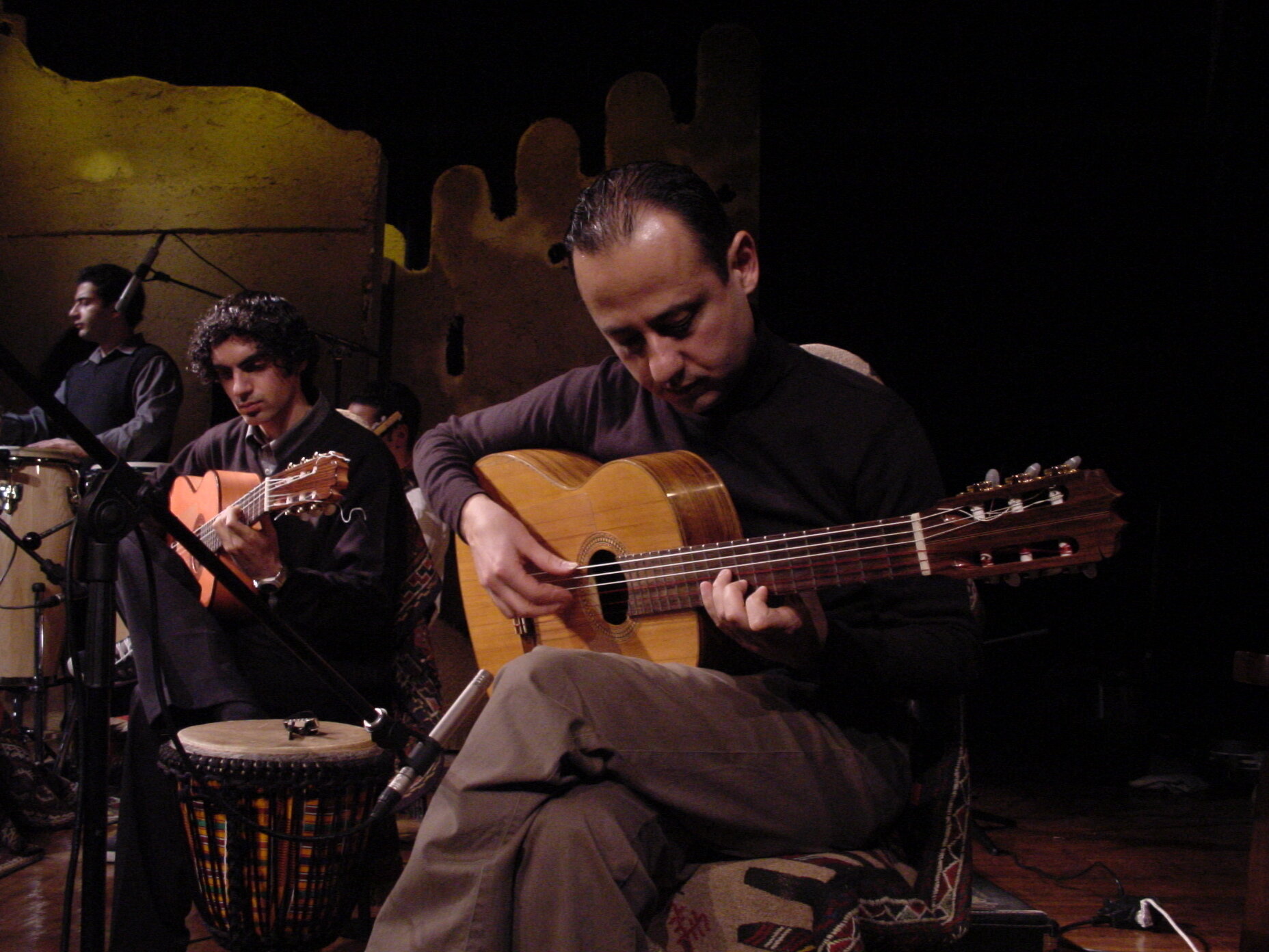Emad Bonakdar performing