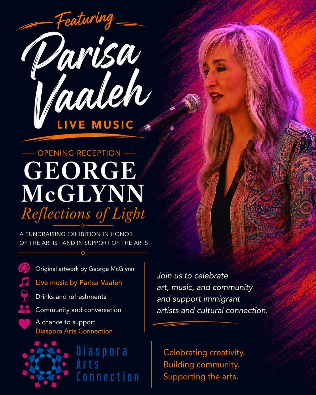 Parisa Vaaleh — Live, Saturday June 27 2026