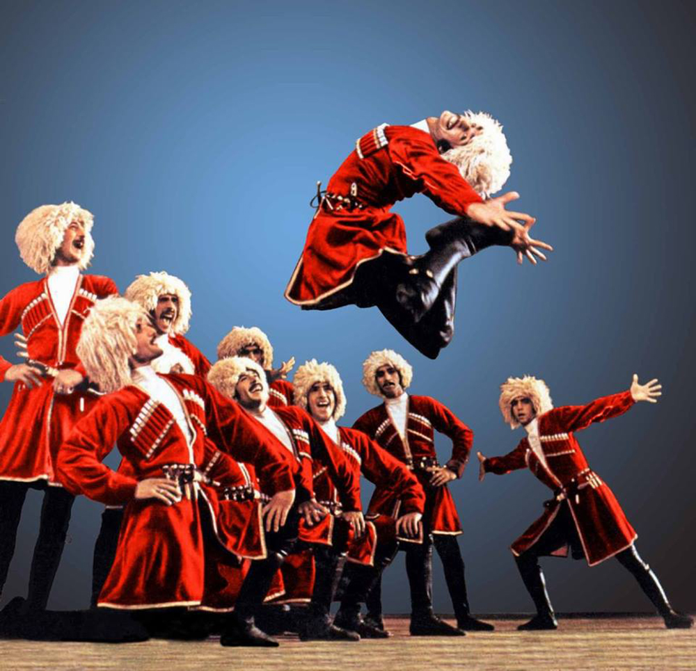 A scene from the opera “San Seez”