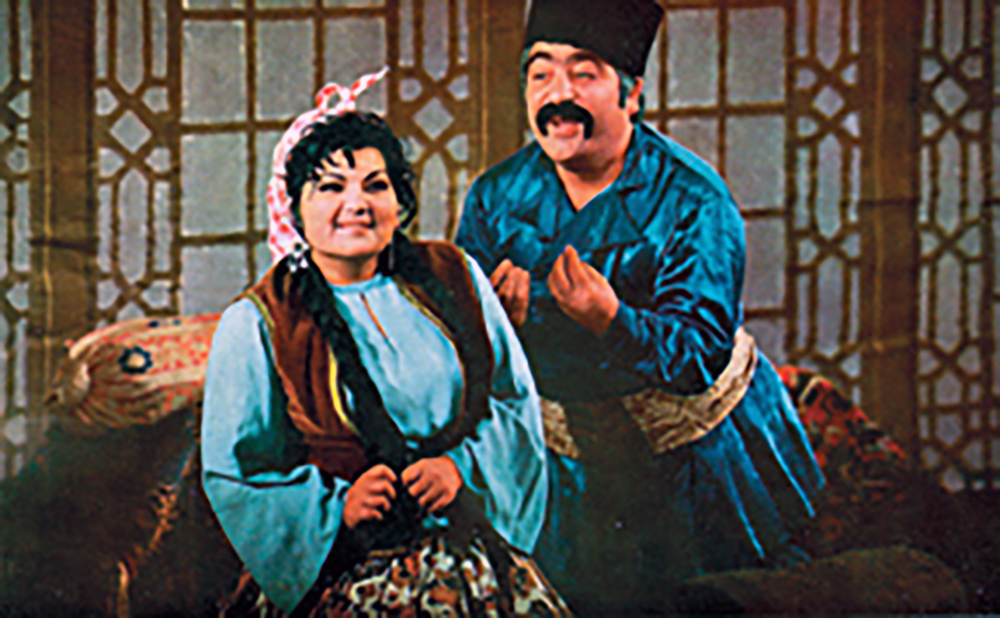 A scene from the opera “Arshin Mal Alan”