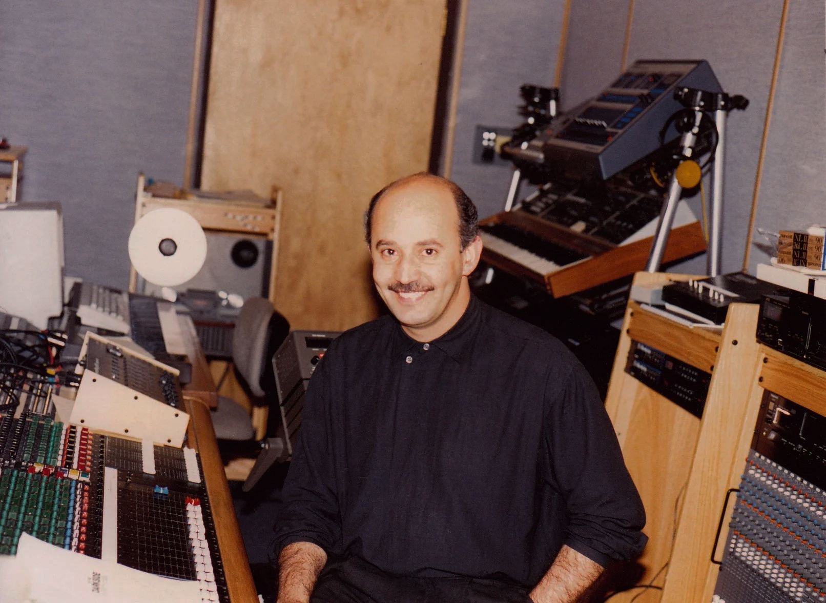 Max Ahmadi at Paradise Studios